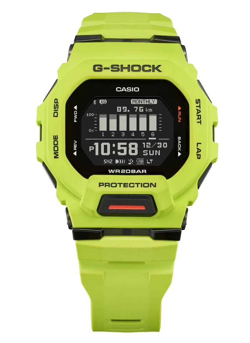 Casio G-SHOCK Bluetooth Analog Digitak Men's Watch Neon Green with Resin Strap GBD-200-9DR - pzsku/Z7E42CD727FD0D181B968Z/45/_/1701973159/885b399e-e174-4a52-8f05-52c0f94fc867