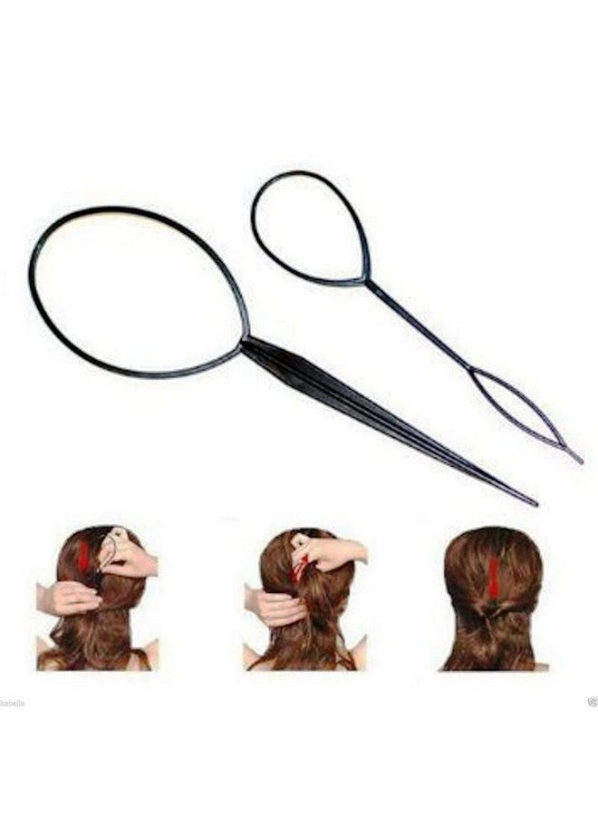 تشاندركاش مجموعة CHANDERKASH من 4 أدوات لتصفيف الضفائر الفرنسية وإكسسوارات الشعر للنساء - Image 2