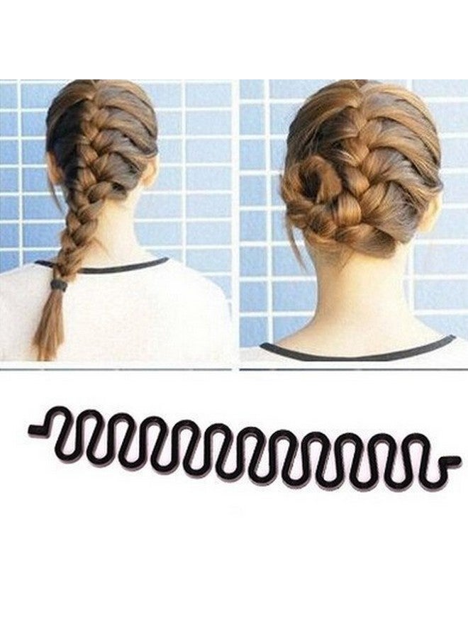 تشاندركاش مجموعة CHANDERKASH من 4 أدوات لتصفيف الضفائر الفرنسية وإكسسوارات الشعر للنساء - Image 5