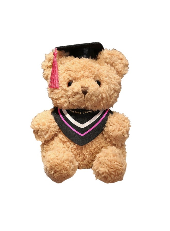 Generic Brand Graduation Cartoon Bear - Soft Anime Stuffed Toy - Image 1