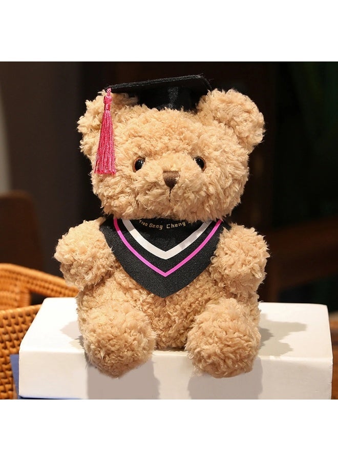 Generic Brand Graduation Cartoon Bear - Soft Anime Stuffed Toy - Image 2