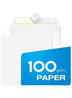 MARKQ A4 White Envelopes, 324 x 229 mm Self Sealing Mailing Envelope for Posting mailing Home Office and Ecommerce, 100gsm, pack of 50  - Image 3