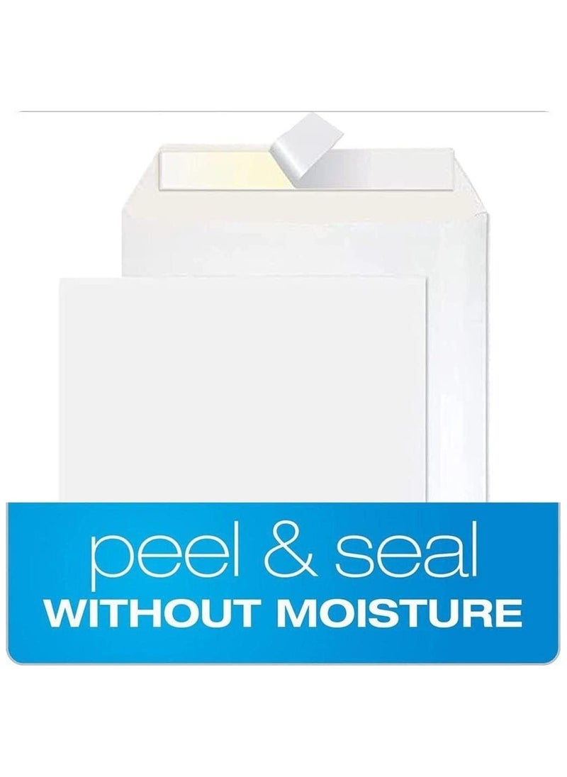 MARKQ A4 White Envelopes, 324 x 229 mm Self Sealing Mailing Envelope for Posting mailing Home Office and Ecommerce, 100gsm, pack of 50  - Image 4