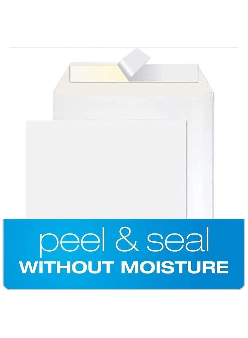 MARKQ A4 White Envelopes, 324 x 229 mm Self Sealing Mailing Envelope for Posting mailing Home Office and Ecommerce, 100gsm, pack of 50 - Image 5