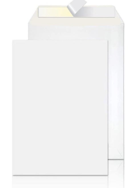 A4 White Envelopes, 324 x 229 mm Self Sealing Mailing Envelope for Posting mailing Home Office and Ecommerce, 100gsm, pack of 50