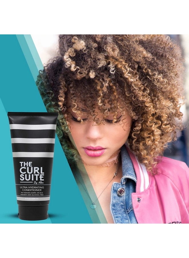 The Curl Suite Hydrating Conditioner For Women Men & Kids Perfect Hair Conditioner For Curly Hair Paraben & Sulfate Free Hydrating Conditioner Adds Moisture & Shine (8 Oz.) - Image 5