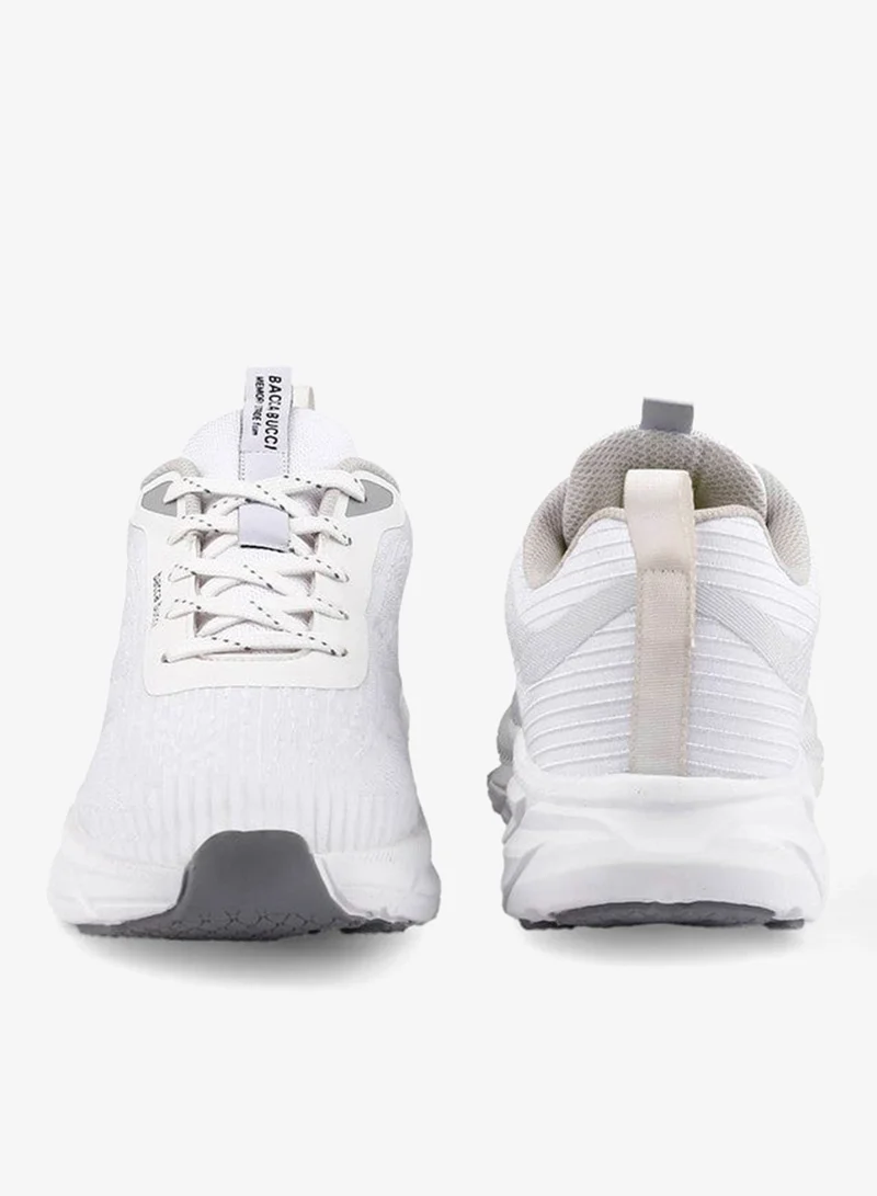 Bacca Bucci Bacca Bucci White Athletic Running Shoes for Men