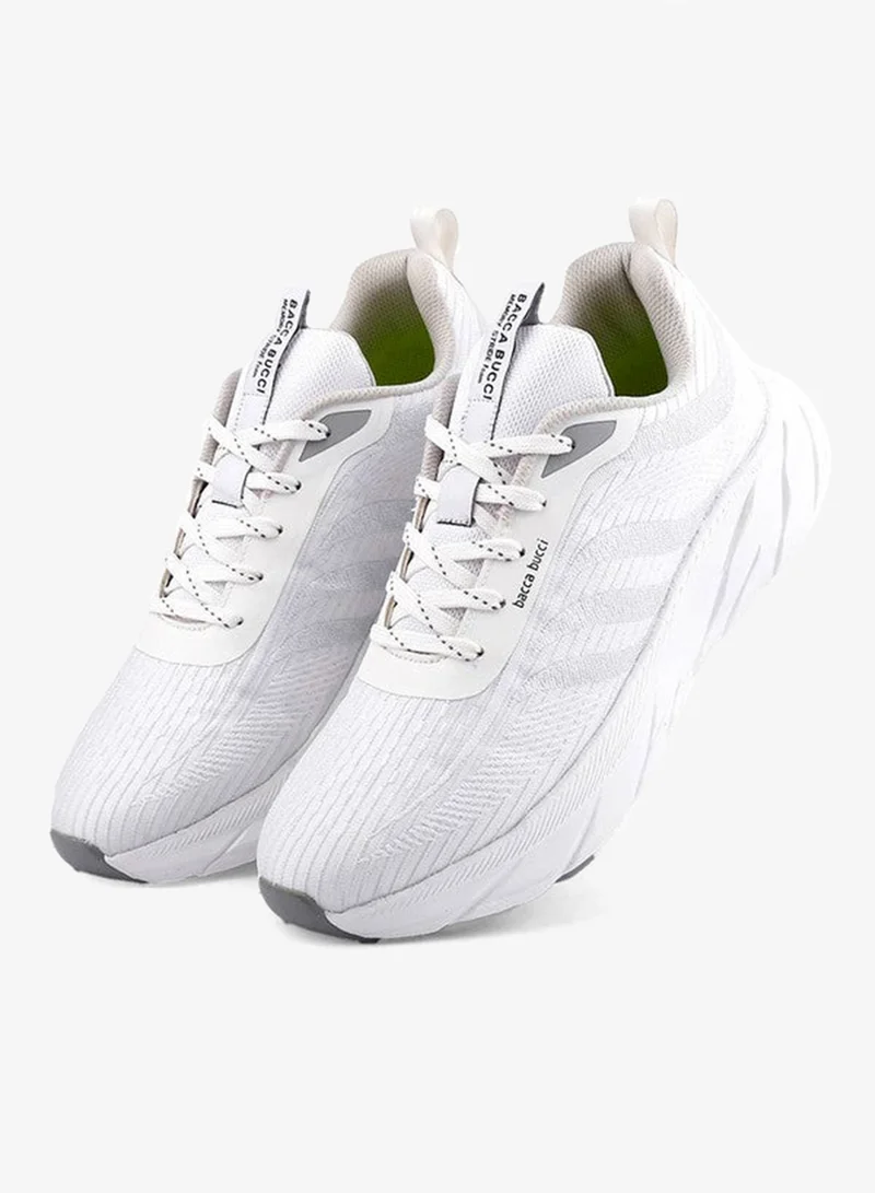 Bacca Bucci Bacca Bucci White Athletic Running Shoes for Men