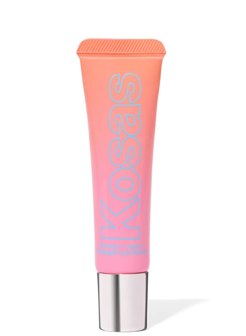 KOSAS Plump + Juicy Lip Booster Buttery Treatment-Clear, 15ml - Image 1