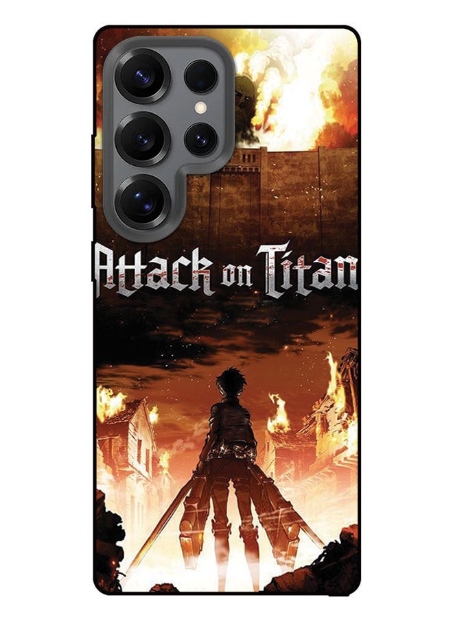 الصيد العين غطاء حماية مطبوع لهاتف سامسونج جالاكسي إس 25 ألترا - هجوم العمالقة - Image 1