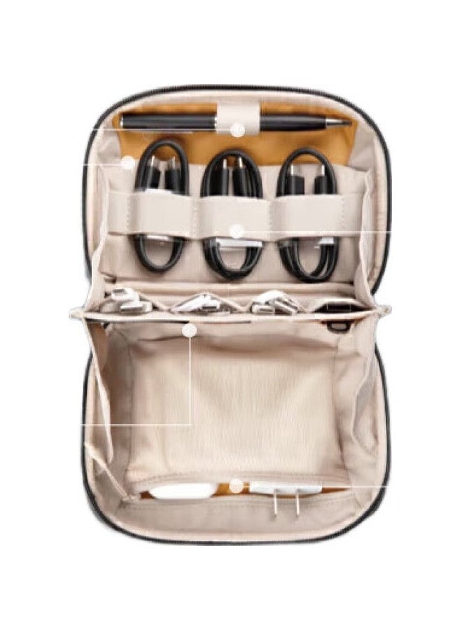 PGYTECH Pgytech Digital Storage Bag, Camera Accessories, Gopro Storage, Hard Drive, Data Cable, Power Travel Portable Storage Bag, Handheld Mini Storage Bag (Tallgrass Green) - Image 1