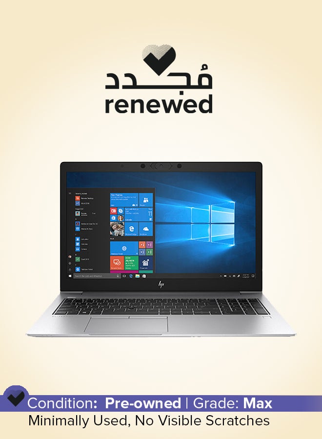 HP Renewed - EliteBook 840 G7 Notebook With 14-Inch Display, Core i7 Processor/Quad Core/16GB RAM/512GB SSD/Windows 10 Pro/Intel UHD Graphics Silver - Image 1