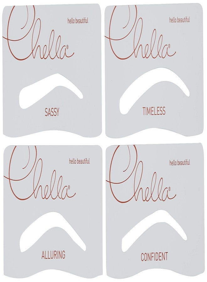 Chella Beautiful Brow Stencils - 1 Count - Image 2