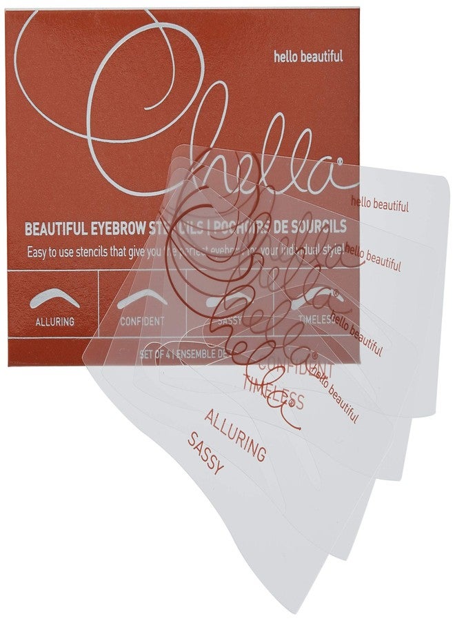 Chella Beautiful Brow Stencils - 1 Count - Image 1
