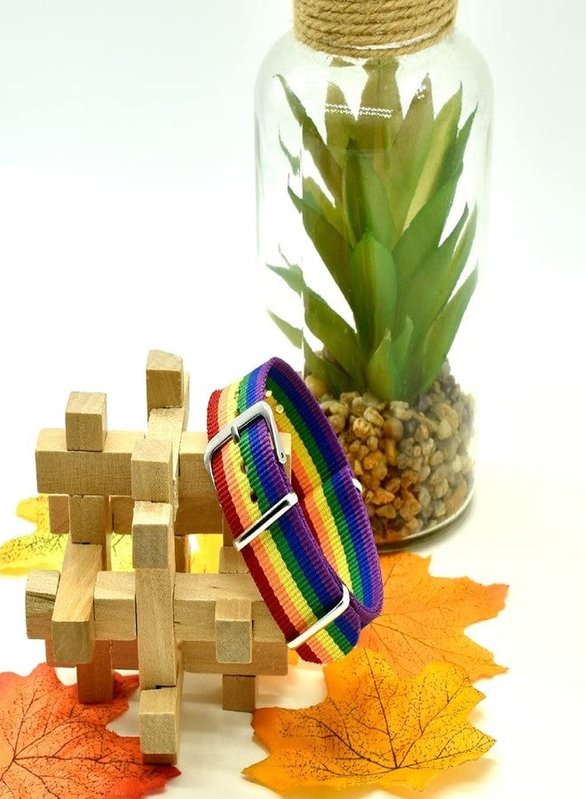 BDM - Pulsera LGBT Tela, lesbiana, transexual, lgtbi y arcoíris - Modelo 1 - Image 4