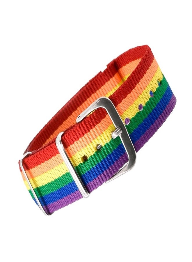 BDM - Pulsera LGBT Tela, lesbiana, transexual, lgtbi y arcoíris - Modelo 1 - Image 1
