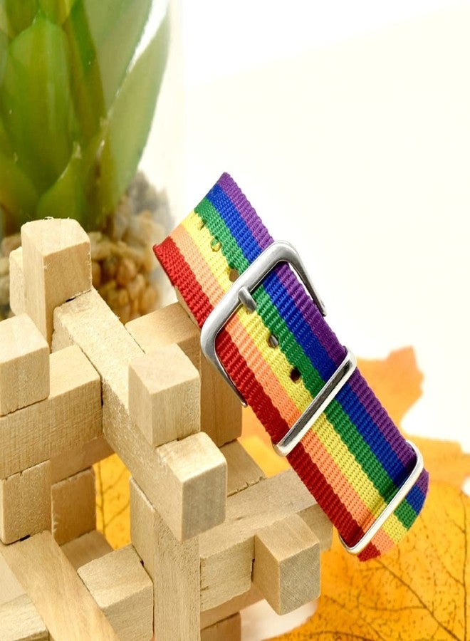 BDM - Pulsera LGBT Tela, lesbiana, transexual, lgtbi y arcoíris - Modelo 1 - Image 3