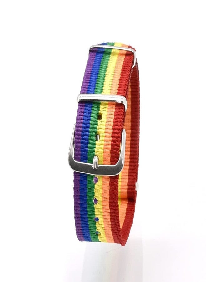 BDM - Pulsera LGBT Tela, lesbiana, transexual, lgtbi y arcoíris - Modelo 1 - Image 2