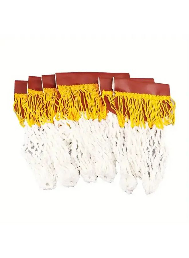 Yellow Pool Table Replacement Pocket Net Set Of 6 For Snooker And Billiards - Image 3