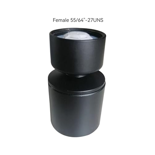 BOARNE Rotating Faucet Aerator Extender,Nozzle Faucet Adapters, Universal Splash Filter Kitchen Tap Extension, Kitchen and Bathroom Sink Faucet Replacement (Matte Black) - Image 3