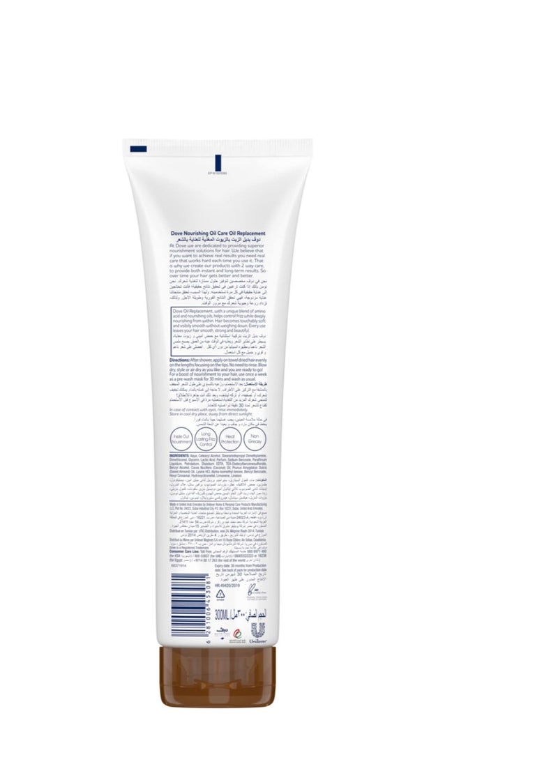 Dove Oil Replacement Nourishing Oil 300ML  - Image 2