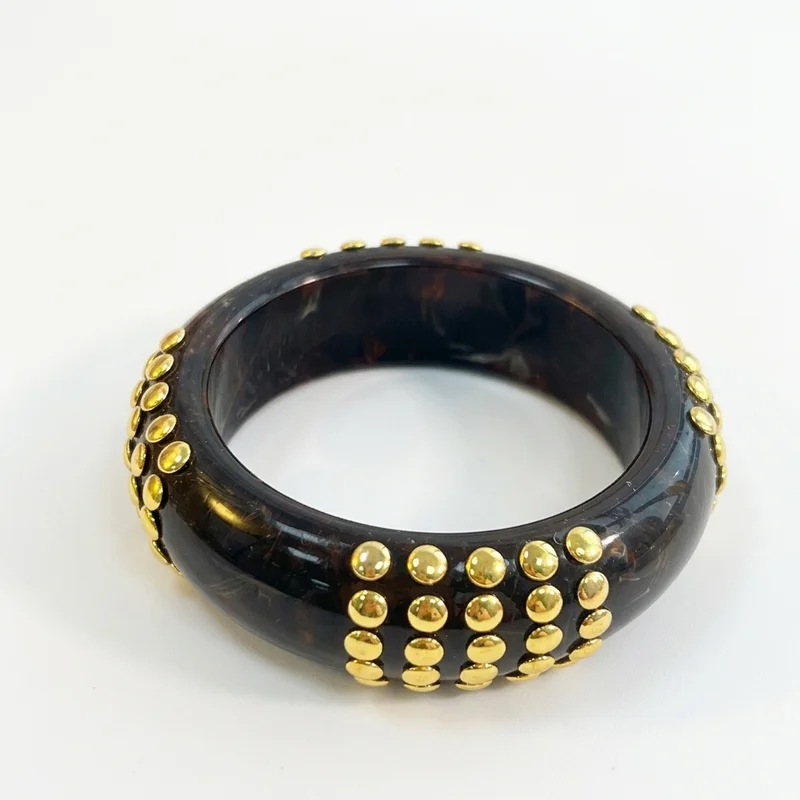 Una Chunky Resin Bangle