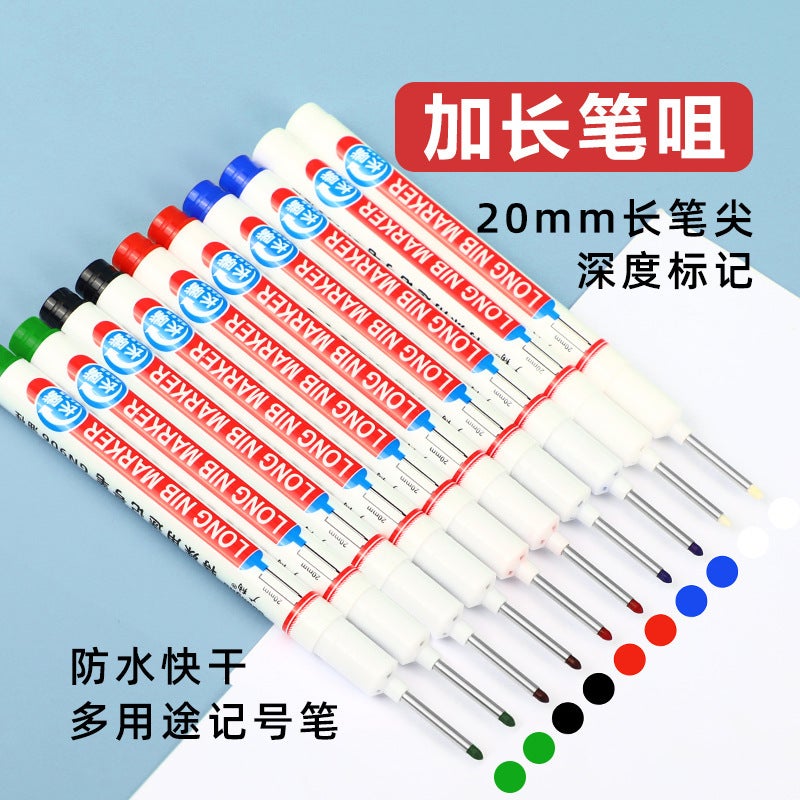 Guangna GN906 Long-Nose Oil-Based Marker Pen - Industrial Marking Tool with 2cm Tip - Image 5