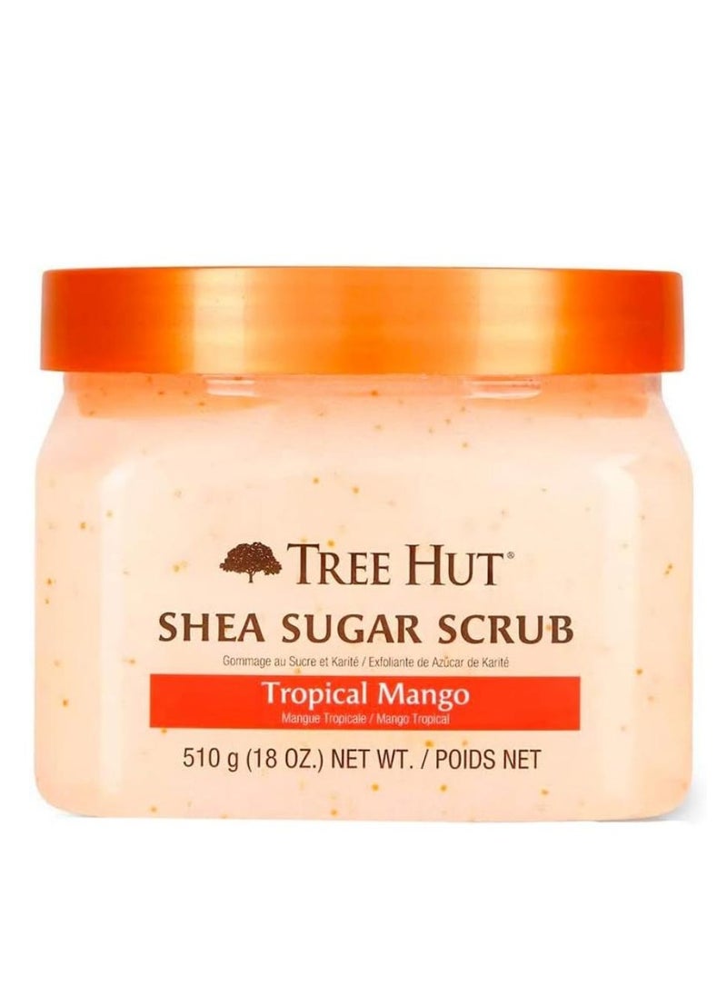 Tree Hut Shea Sugar Scrub Tropical Mango 510 g  - Image 4
