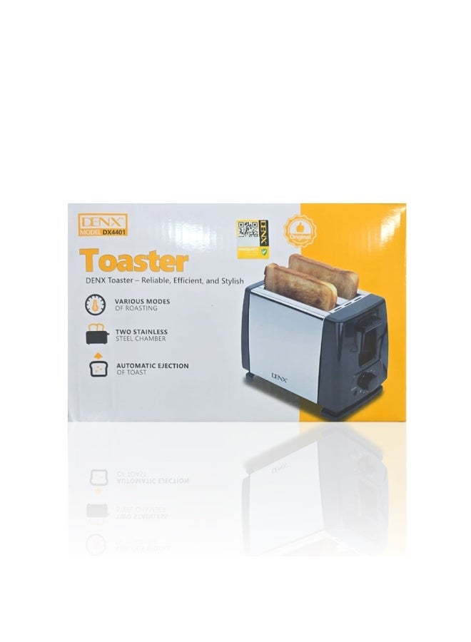 Denx The main 2-disc breakfast toaster, made of stainless steel, offers a unique toasting experience! Get toasted bread - Image 4