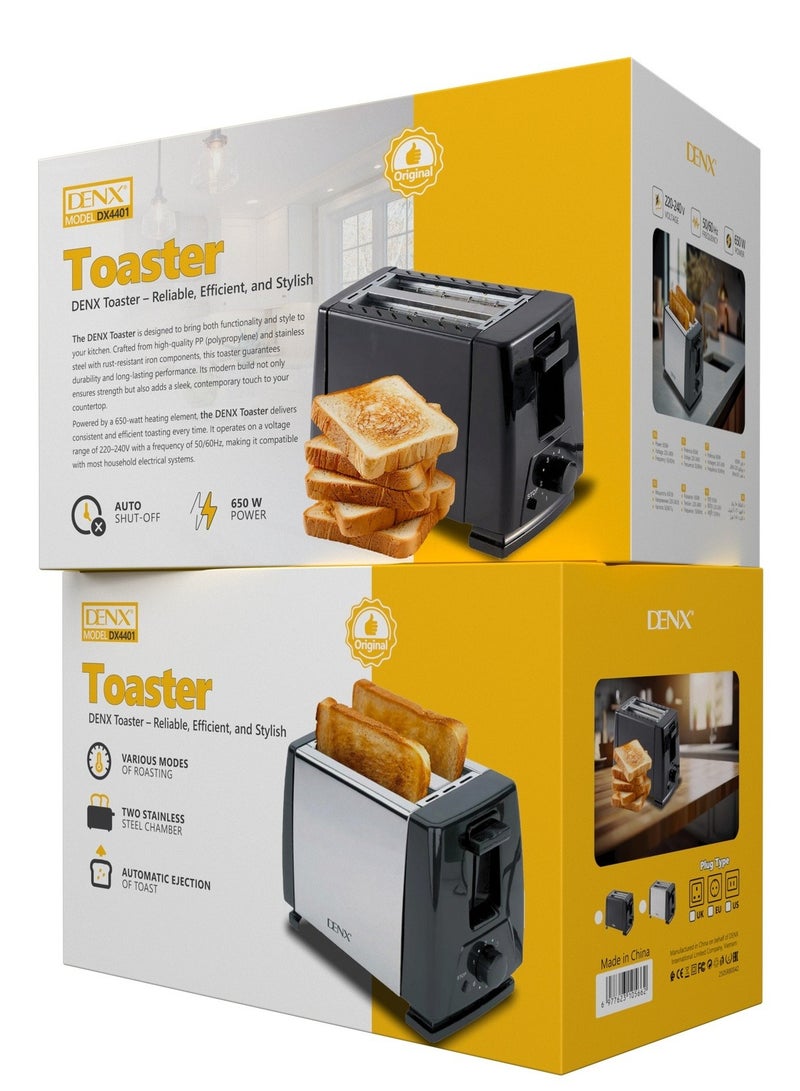 Denx The main 2-disc breakfast toaster, made of stainless steel, offers a unique toasting experience! Get toasted bread - Image 5
