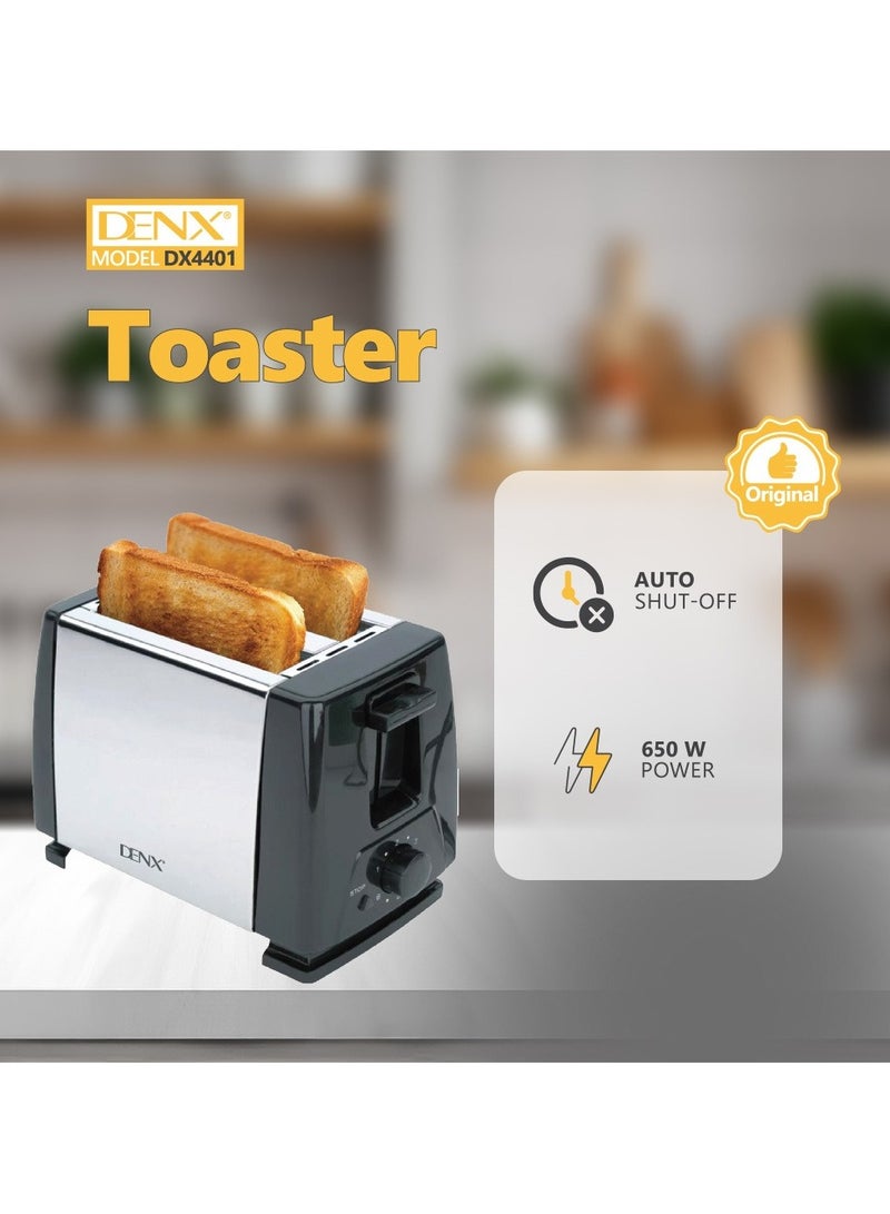 Denx The main 2-disc breakfast toaster, made of stainless steel, offers a unique toasting experience! Get toasted bread - Image 3