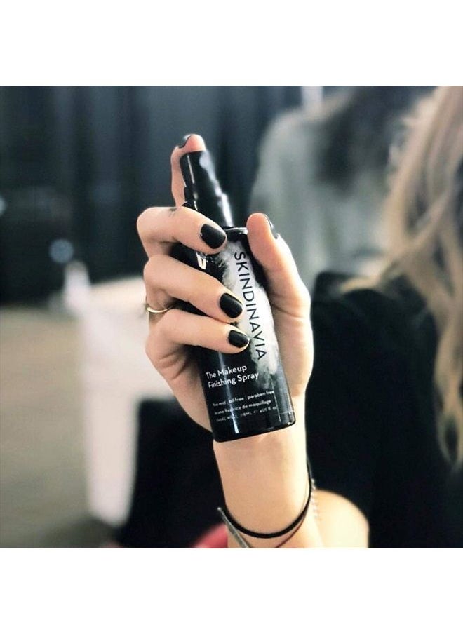 SKINDINAVIA - Skindinavia The Makeup Finishing Spray, Long-Lasting Up to 16+ Hours, Heat-Resistant & Waterproof, Fine Mist Finishing Spray for Makeup (4 Oz) - Image 1