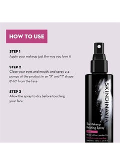 Skindinavia The Makeup Finishing Spray, Long-Lasting Up to 16+ Hours, Heat-Resistant & Waterproof, Fine Mist Finishing Spray for Makeup (4 Oz) - pzsku/Z7E441C0BECB2CDDFDEEBZ/45/_/1686638589/dc6cbd57-8884-4e25-bbca-339d4d572cdc