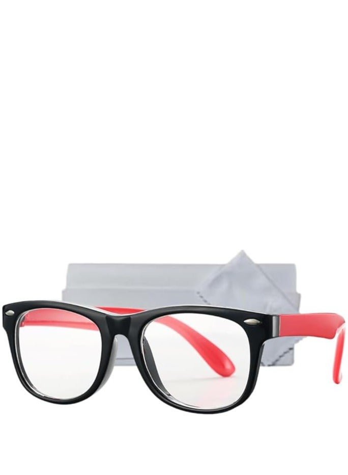 Blue Light Blocking Glasses for Kids - Boys & Girls Unbreakable Frame (3-12 Years) - Image 1