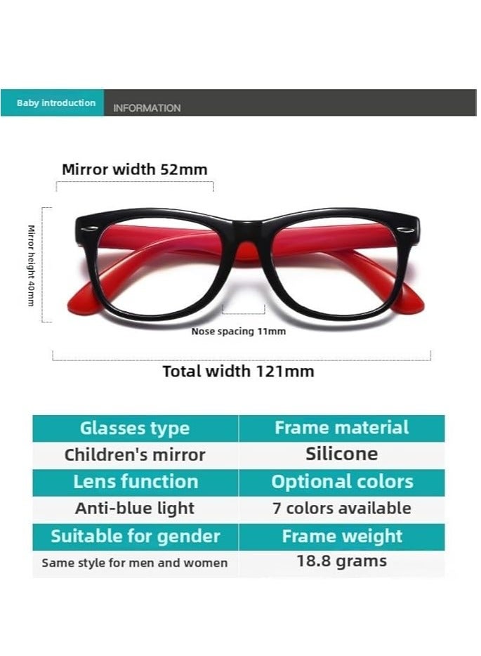 Blue Light Blocking Glasses for Kids - Boys & Girls Unbreakable Frame (3-12 Years) - Image 2