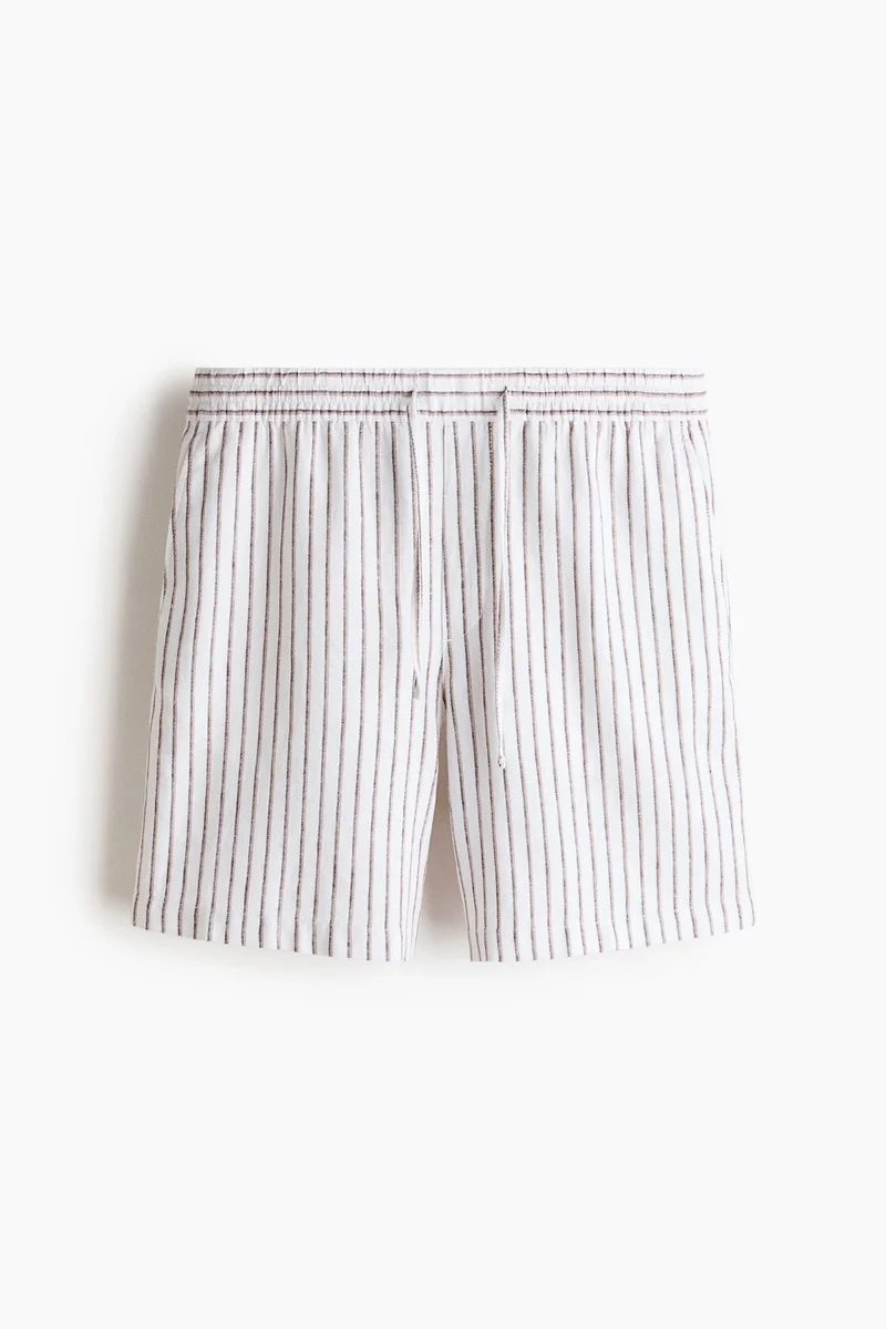 H&M Relaxed Fit Linen-blend shorts
