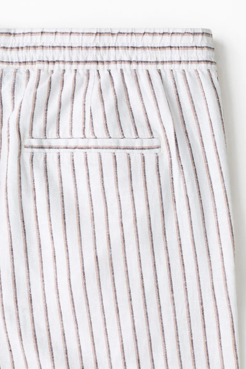 H&M Relaxed Fit Linen-blend shorts