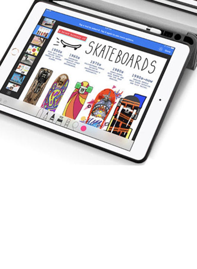 Protective Case Cover For Apple iPad 10.2 Blue - Image 4