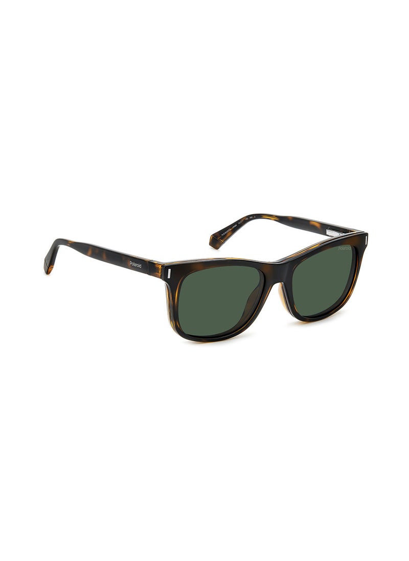 Polaroid - Women's UV Protection Square Sunglasses - Pld 6202/Cs Hvn 53 - Lens Size: 53 Mm - Image 1
