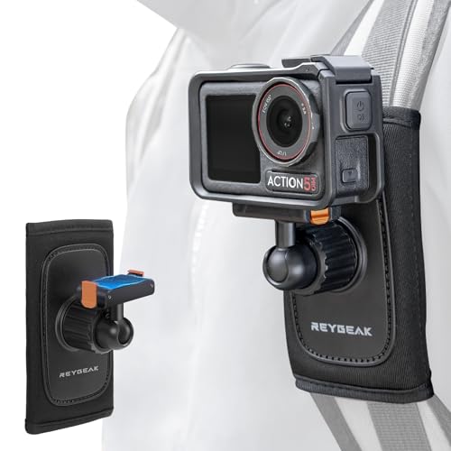 REYGEAK for DJI Osmo Backpack Strap MountBag Belt Shoulder Clip Mount for Action 5 Pro43Magnetic Backpack Quick Release Mounts for DJI OSMO Action Accessories - Image 1