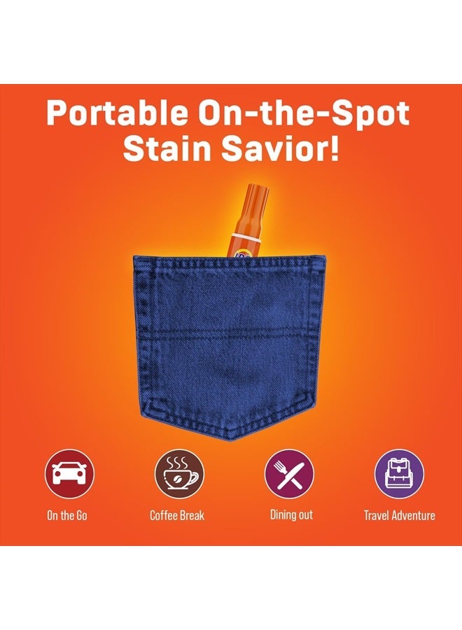 IBB Powerful Stain Remover for Clothes, Instant Spot Cleaning for All Laundry Tough Stains, Travel-Friendly & Portable Stain Remover Pen, Effective Stain Sticks, 5 Count - Image 5
