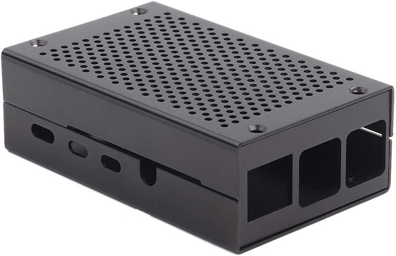 Aluminum Alloy Case for Raspberry Pi4, Lightweight Motherboard Protection, Gray Compact Design - Durable Construction, Easy Installation, Ideal for Electronics Projects - Image 2