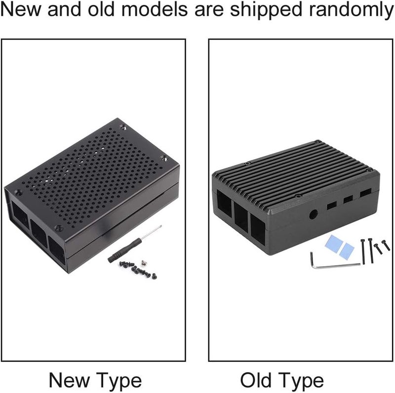 Aluminum Alloy Case for Raspberry Pi4, Lightweight Motherboard Protection, Gray Compact Design - Durable Construction, Easy Installation, Ideal for Electronics Projects - Image 4