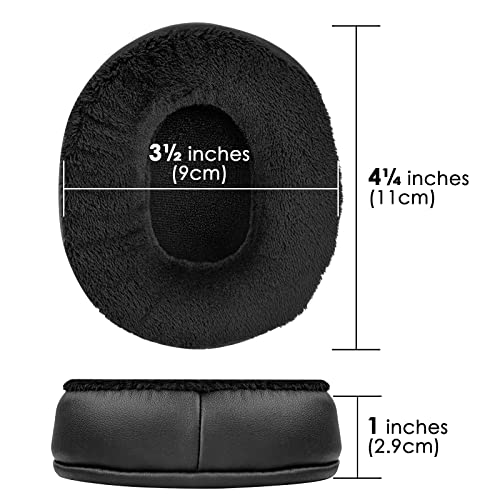 Linkidea Extra Thick Replacement Ear Pads for SteelSeries Arctis 3/Arctis 5/Arctis 7/Arctis 9X/Arctis PRO Headphones Ear Cushions, Headset Earpads (Black) - Image 4