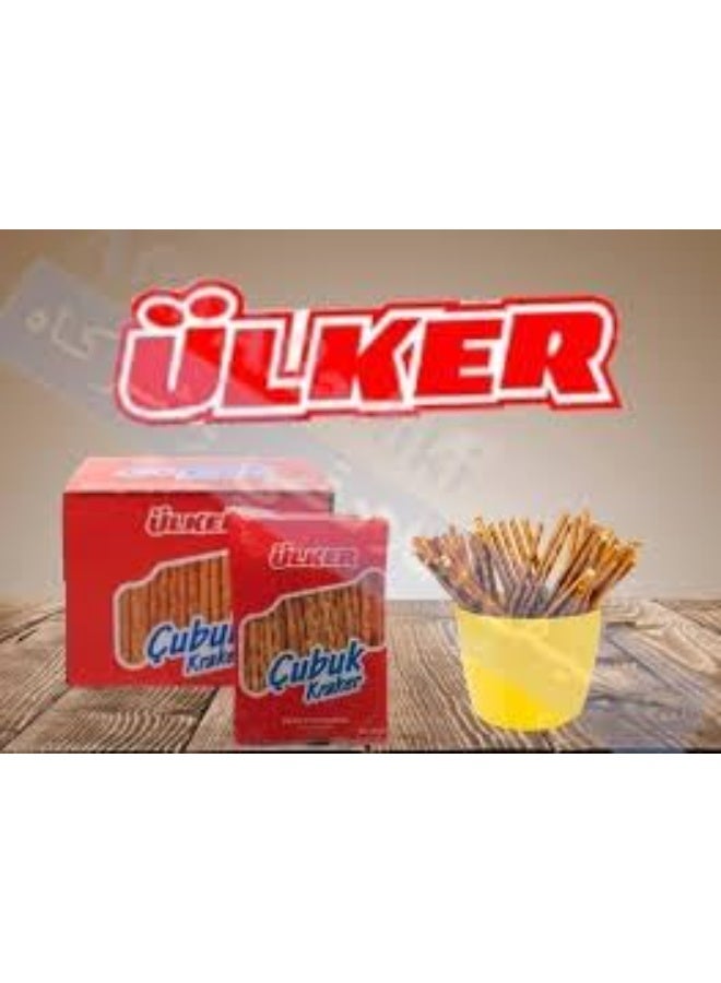 Ulker Sticks Crackers, 12-Pack | Crunchy Salted Breadsticks Snack | Light & Crispy Baked Crackers – Perfect for Dipping, Parties & On-the-Go (30g Each) - Image 4