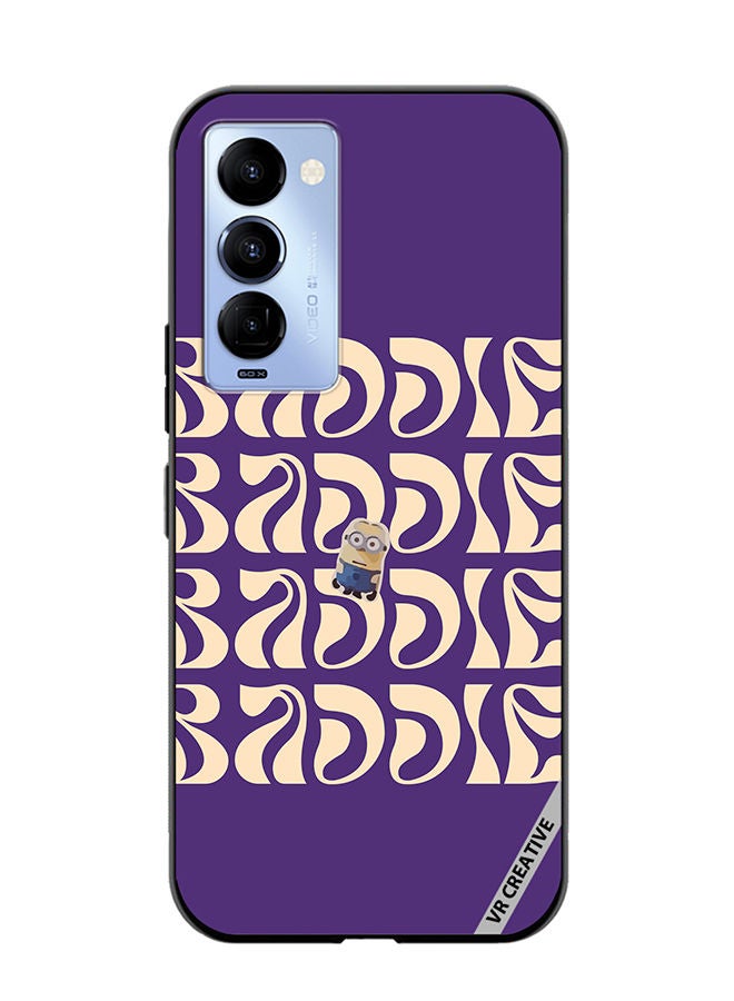 VR CREATIVE Protective Case Cover For Tecno Camon 18/18 P Baddie With Minion Design Multicolour - Image 1