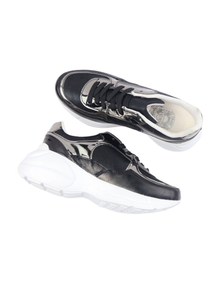 كراش سنيكرز كاجوال حريمي - أسود - Image 4