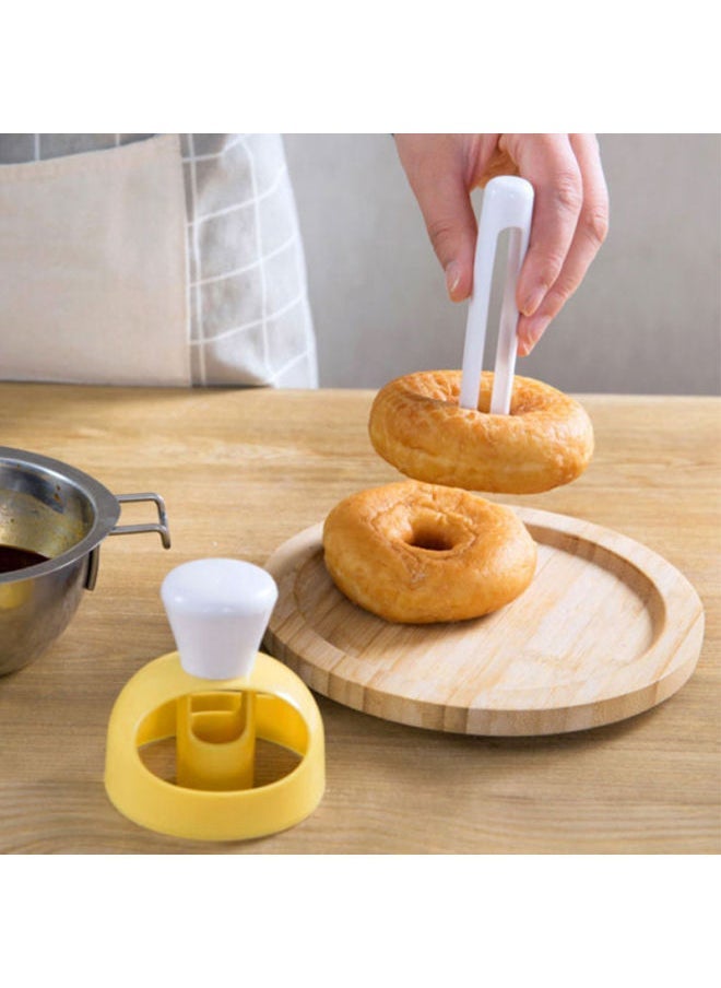American Donut Mold Plastic Hollow Bread Mold Round Cake Dough Press Mold DIY Kitchen Baking Tools-Specifications - Image 3