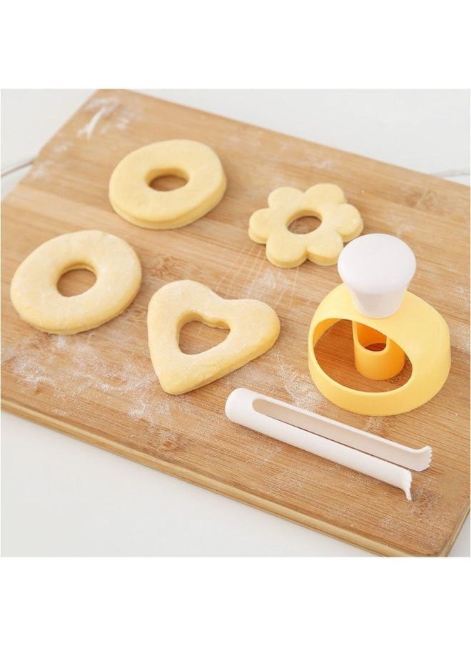 American Donut Mold Plastic Hollow Bread Mold Round Cake Dough Press Mold DIY Kitchen Baking Tools-Specifications - Image 4