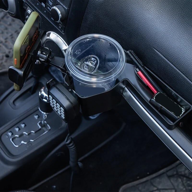 Wivplex Jeep Wrangler JK Copilot Armrest Tray Organizer - Image 5